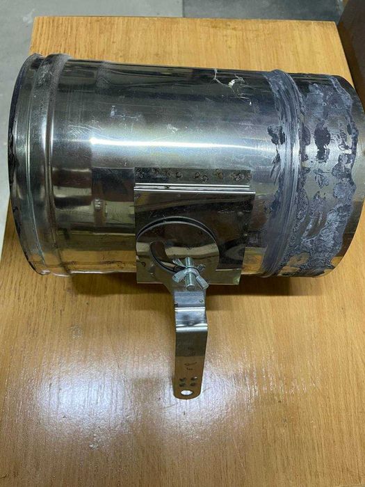 Регулятор тяги Ø180 мм, товщиною 0.5 мм з нержавіючої сталі