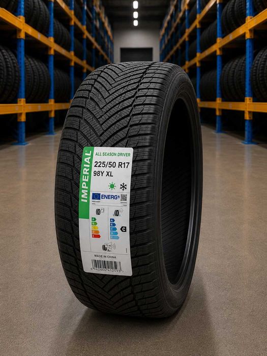 Резина нова Всесезонні 225 50 r17 98Y XL ALL SEASON DRIVER IMPERIAL колеса шини всесезонні нове