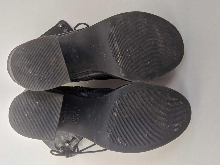 Кожаные полусапожки, ботильены 40 Размера