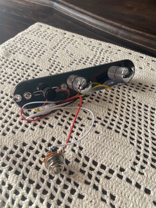 Płyta regulacji głośności do gitary elektrycznej Telecaster części