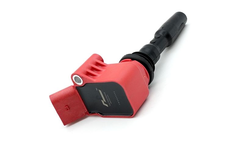KIT DE 4 BOBINES DE IGNIÇÃO RACING LINE AUDI S3 8V / LEON 5F CUPRA / VW GOLF 7 GTI / R - 1.8 / 2.0 TFSI - VERMELHO