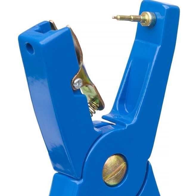 Kolczykownica uniwersalna, metalowa z dwiema igłami