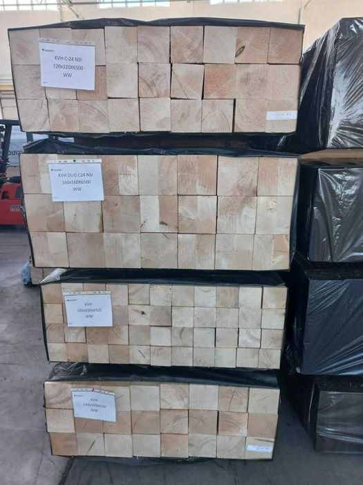 Materiał Konstrukcyjny KVH C24 NSI Świerk Skandynawski Puidukoda