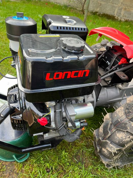 Ciągnik jednoosiowy Loncin 420cm3 13KM glebogryzarka 65cm + kopaczka