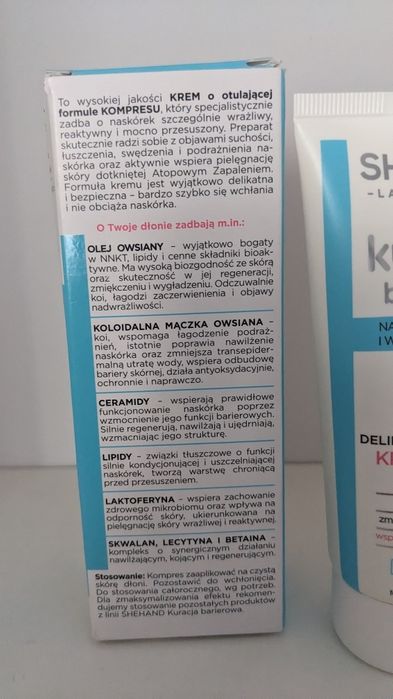 Shehand krem do rąk nawilżający kuracja regenerujący lekki