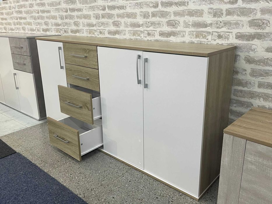 Novo aparador 3 portas/ 4 gavetas Levamos a sua casa Envio gratis