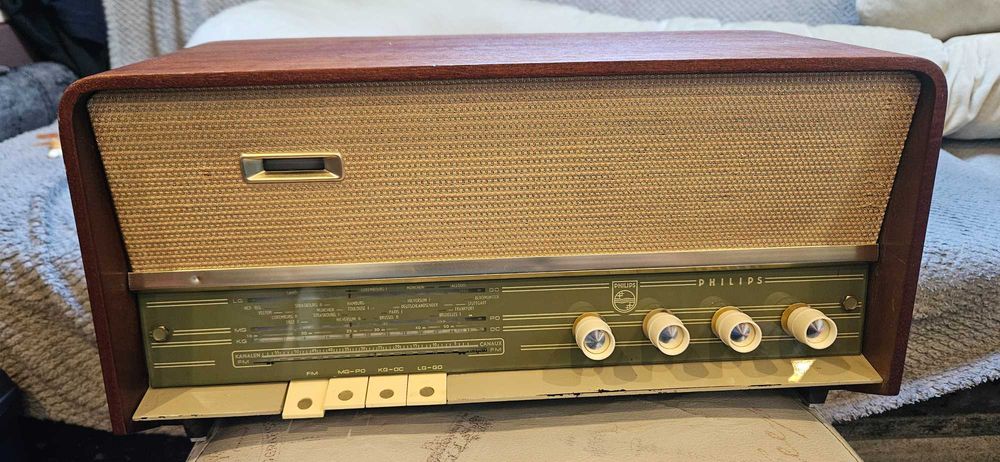 Radio Lampowe PHILIPS B3X02A - ANTYK - po odnowieniu