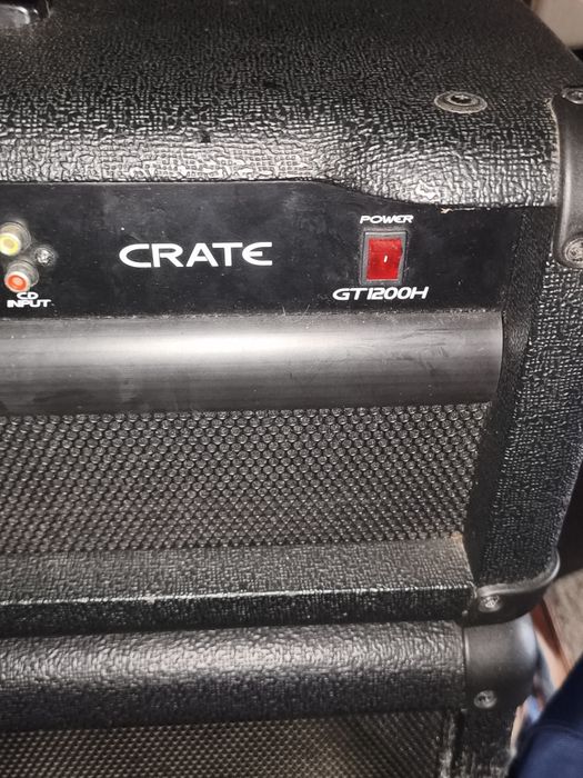 Colunas amplificador de guitarra com cabeça