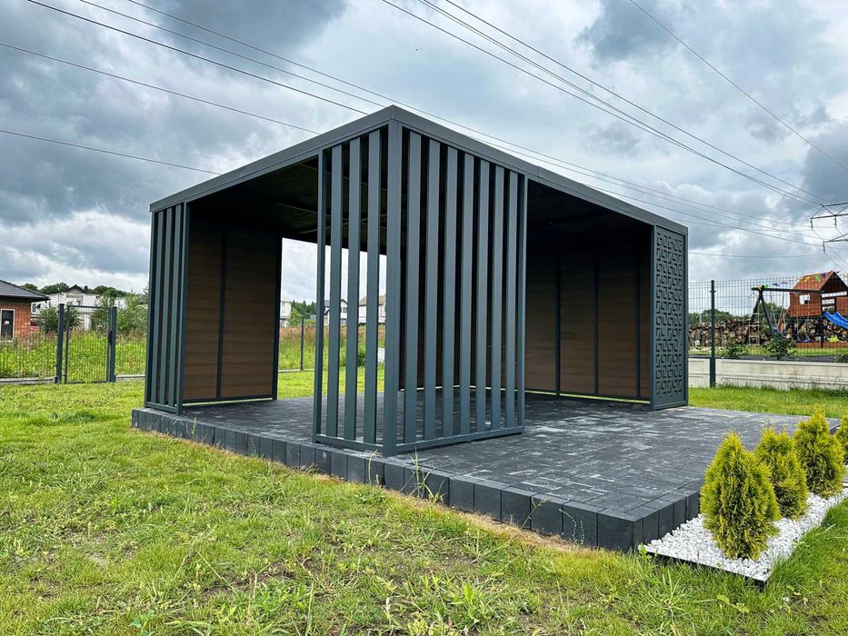 Wiata, altana ogrodowa, zabudowa, pergola