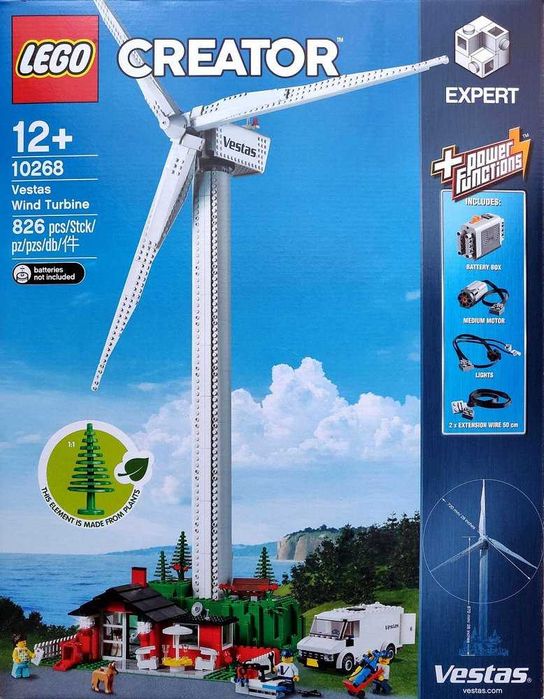 Lego Creator Expert 10268 Turbina wiatrowa Vestas