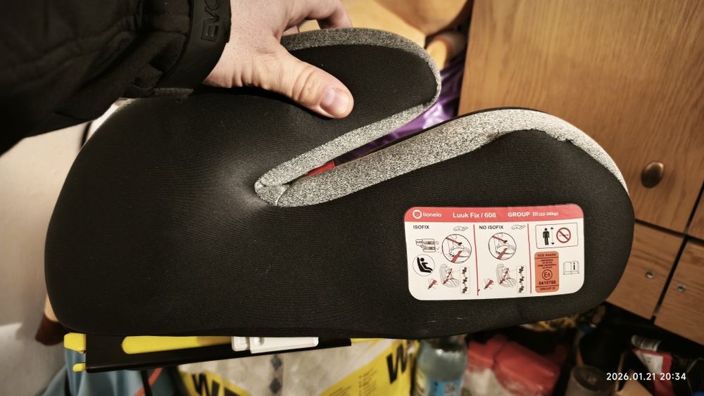 Podstawka Lionello do samochodu. ISOFIX.