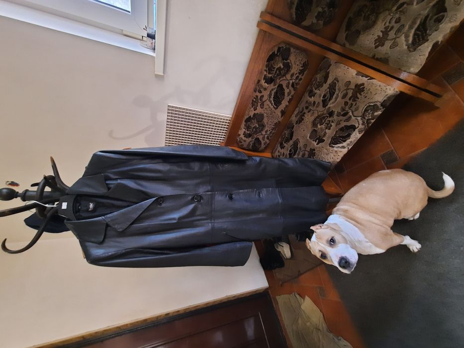 Пальто(плащ) кож.Турция р.38