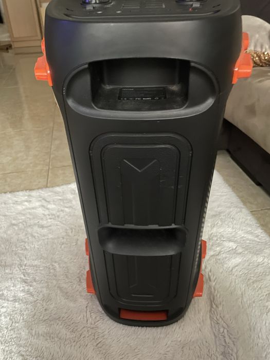 Coluna wekome com leds