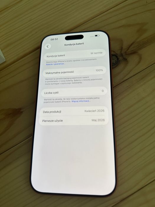 NOWY iPhone 17 Pro Max Pomarańczowy