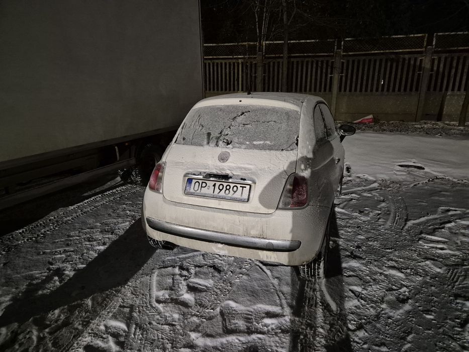 Fiat 500 Uszkodzony