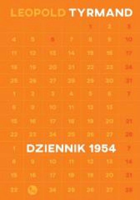Dziennik 1954 MG Leopold Tyrmand Rok wydania: 2025, oprawa: