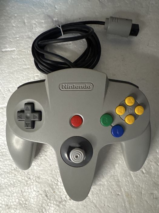 Kontroler pad do Nintendo 64 N64 - oryginalny NUS-005 - szary