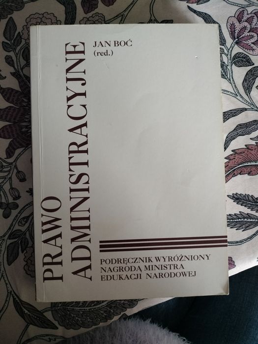 Prawo administracyjne Boć