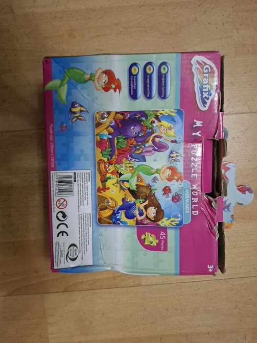 Puzzle syrenki 45szt