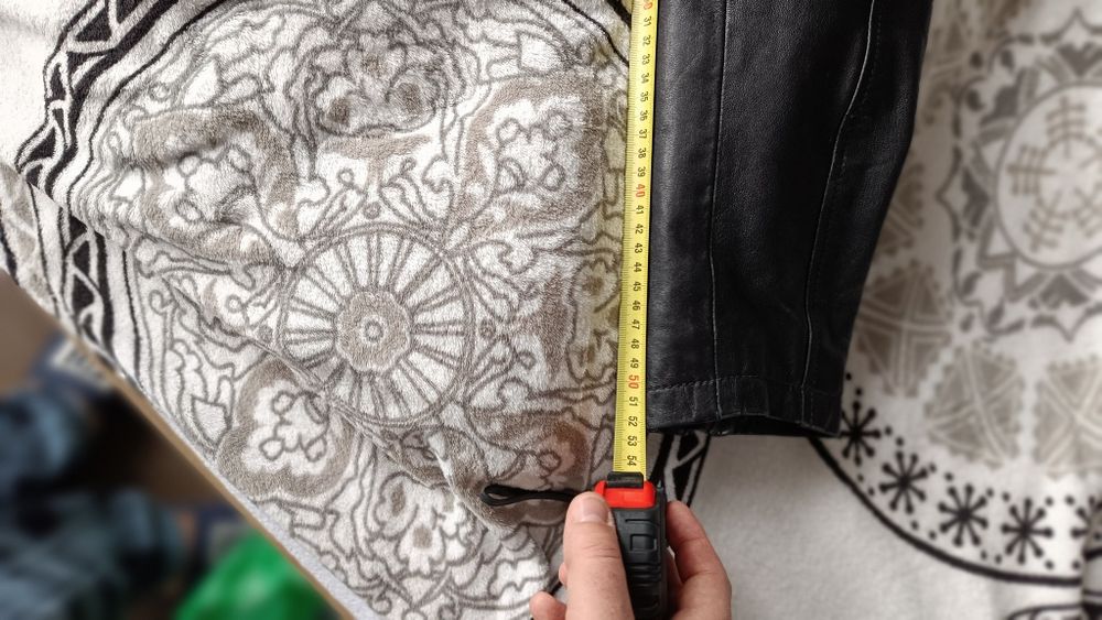 Kurtka skórzana r. 52, męska