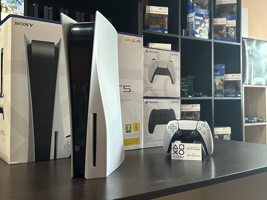 Магазин! PlayStation 5 BluRay + Игры. Гарантия 3 мес!
