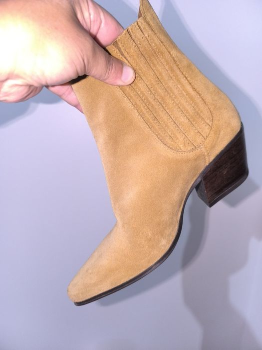 Vendo Botas de Senhora em Camurça, marca Zara N°38