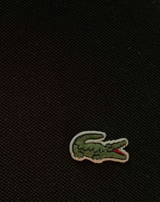 Koszulka polo męskie LACOSTE - czarna - oryginał - rozmiar XXL.