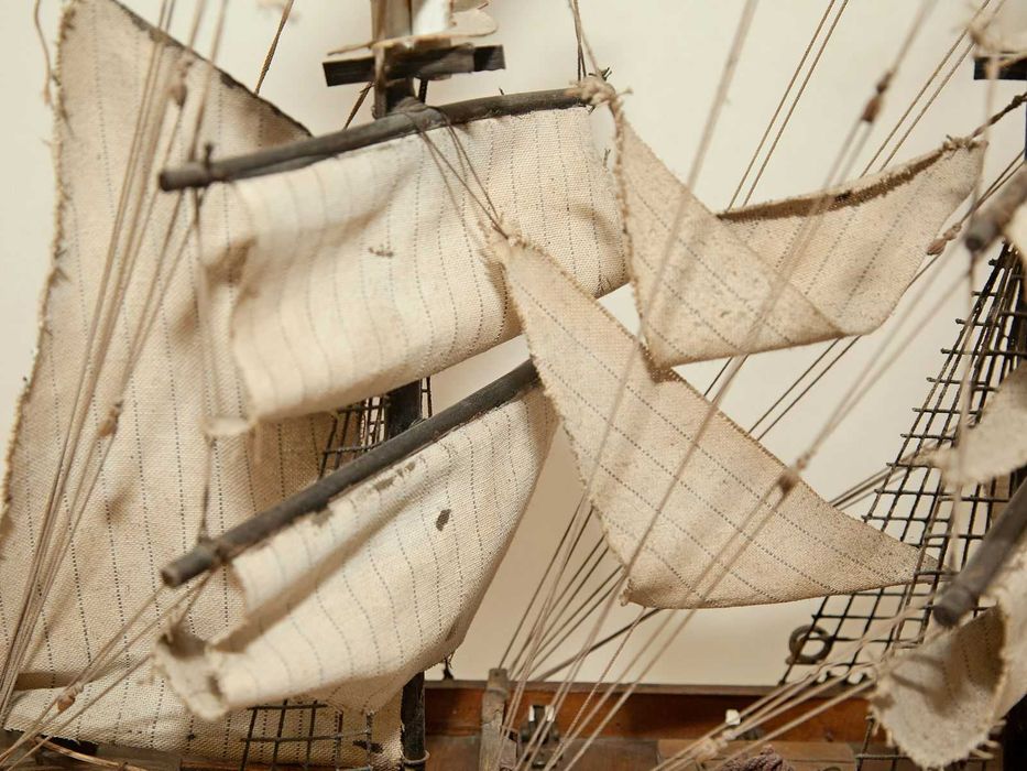Modelo de fragata do Séc. XVIII
