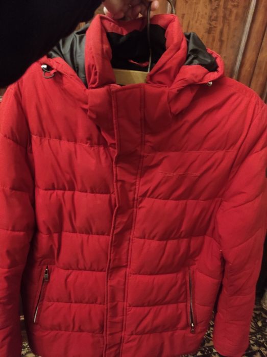 Оригинальный пуховик tiger force красный
