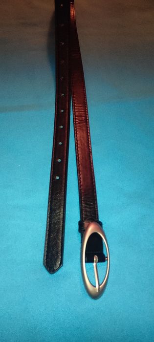 Pasek czarny unisex