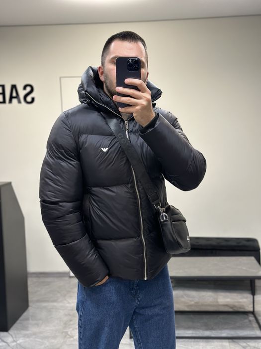 Пуховик куртка Armani xs-s
