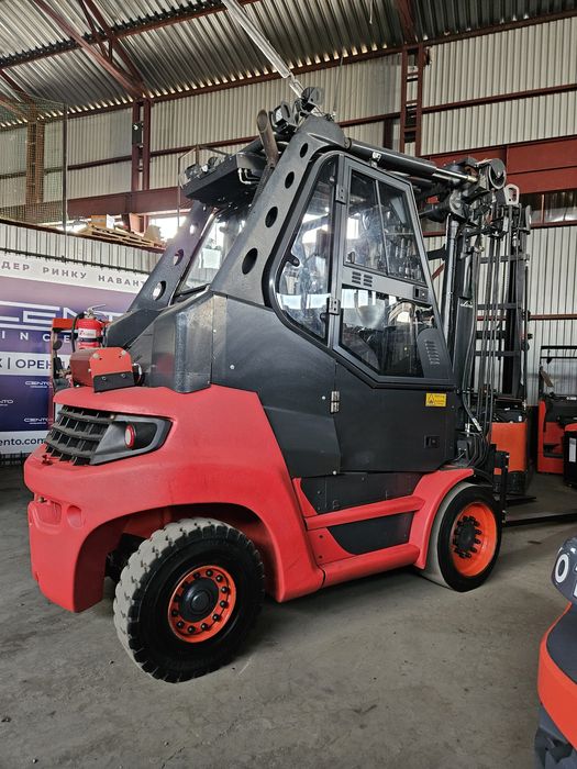 Навантажувач дизельний Linde 8 тонн. Вилочный погрузчик Linde 8 тонн