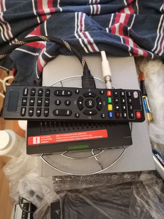 Opticum Nytrobox NS dekoder tuner HD DVB-T2 H.265 HEVC i DVB-C