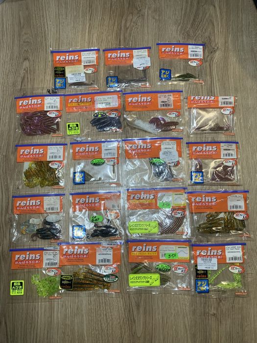 Reins, Флагман, Fish Up, Crazy Fish, Manns, Keitech, Meiho