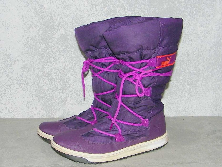 PUMA SNOW NYLON - Lekkie Śniegowce - rozm. 40,5 - JAK NÓWKI !!!
