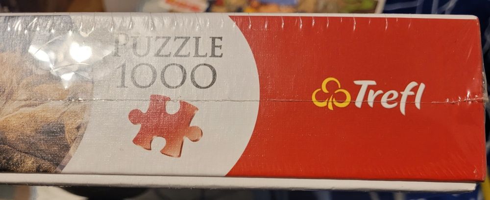 Puzzle Trefl 1000 elementów z obrazkiem lwa