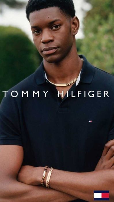 Naszyjnik męski Tommy Hilfiger – Złocona stal chirurgiczna