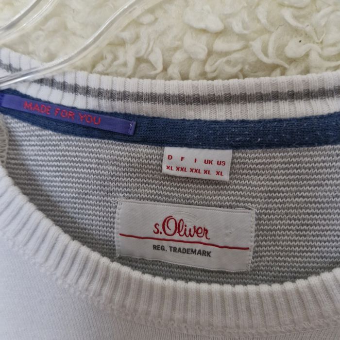 Sweter S. Oliver XXL / XL  Bawełna bdb Biały
