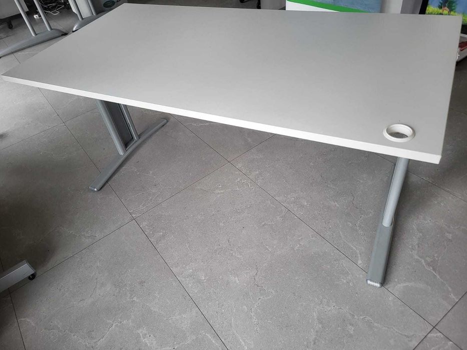 Biurko białe 160x80cm