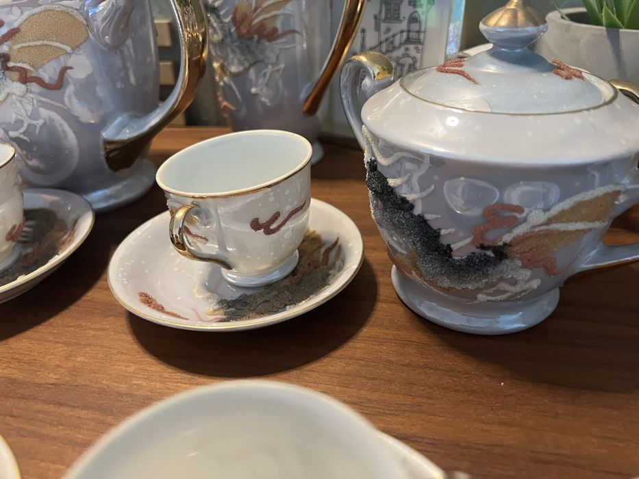 Servico de café e chá japones