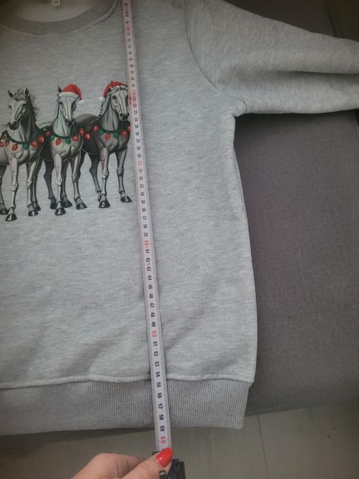 Bluza świąteczna z koniem