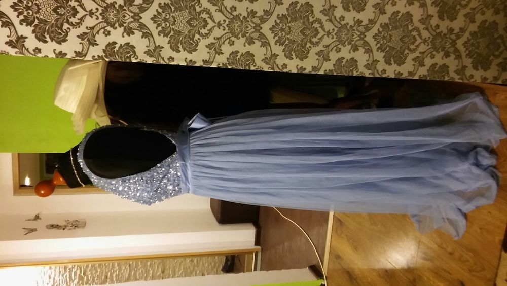 MAYA sukienka maxi tiul- 34/36