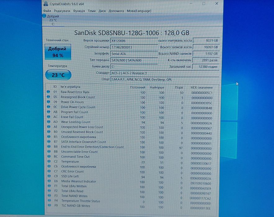 Hp 15.6"Fhd/i3 6gen/8gb/ssd/акб нова