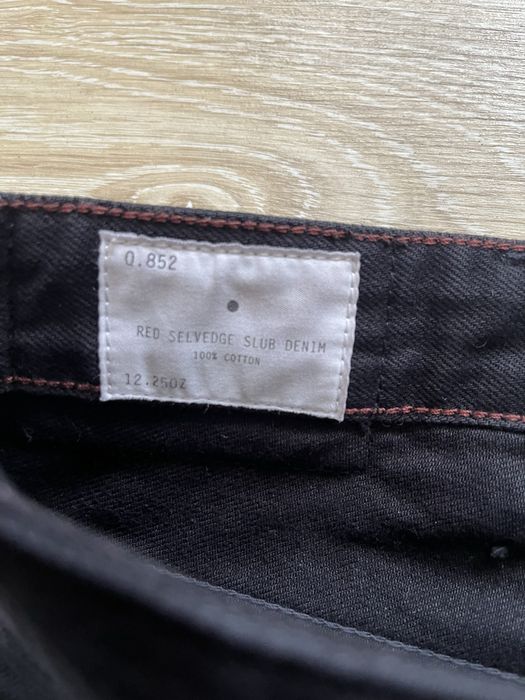 Paul Smith red ear selvedge japan denim pants y-3 cdg штани