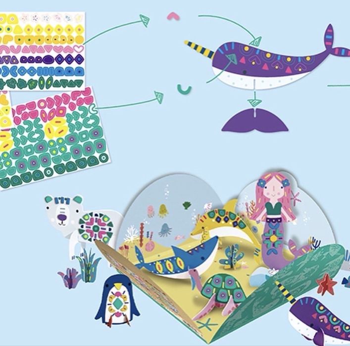 Набір для творчості аплікація-мозаїка