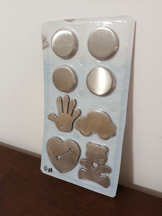 Ímanes frigorífico inox