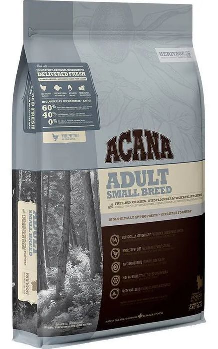 Acana Heritage Adult Small Breed 6kg