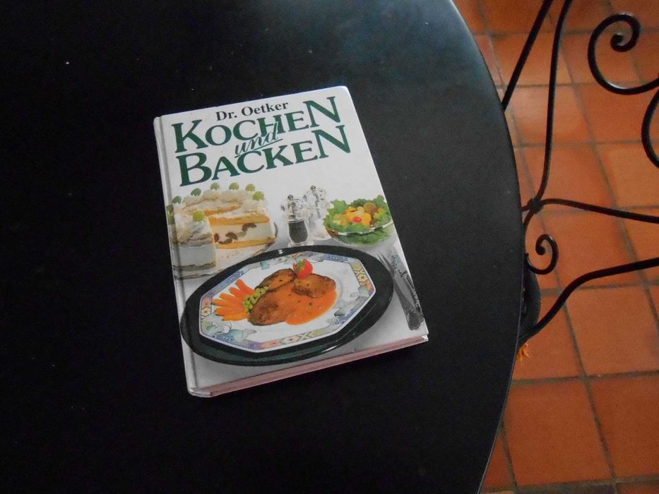 Livro de receitas Dr. Oetker " Kochen und Backen