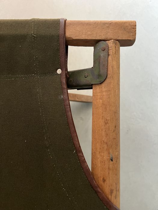 Cama de campanha vintage - exército