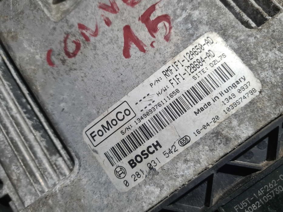 Ford Transit Connect II 1.5 zestaw startowy komputer BCM stacyjka 16r